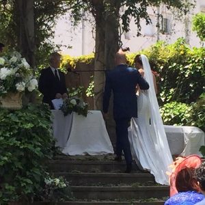 Maestro Oficiante Ceremonia simbólica celebración boda civil Beniarbeig Alicante