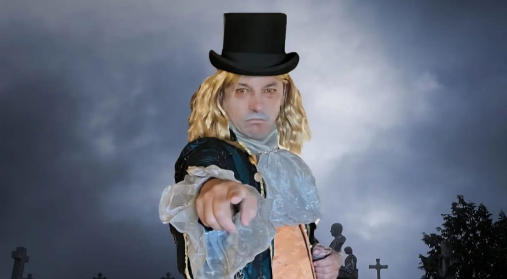 Boda Vampírica – Vampiro Lestat Oficiante de Ceremonia